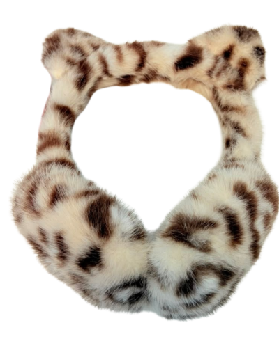600W81 - Oorwarmer dierenprint