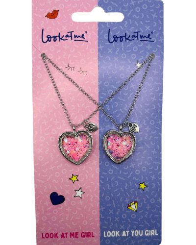 500R31 ketting met gevuld hartje