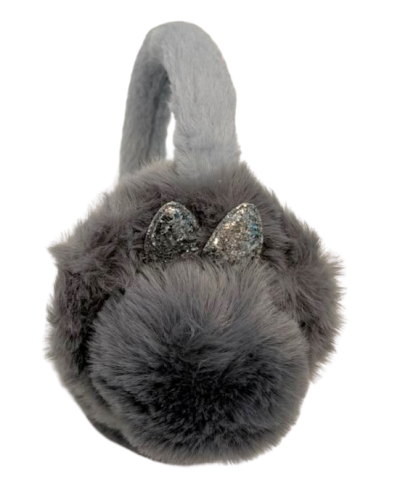 600W88 - Oorwarmer fluffy met oortjes